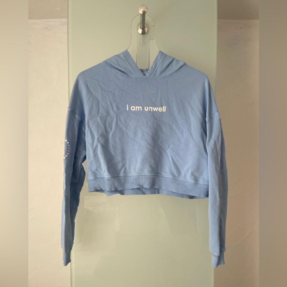 Call Her Daddy cropped hoodie